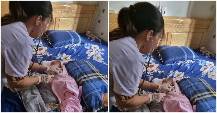 Nghe tiếng khóc trẻ con lúc rạng sáng, người đàn ông tá hỏa phát hiện bé gái sơ sinh bị bỏ rơi