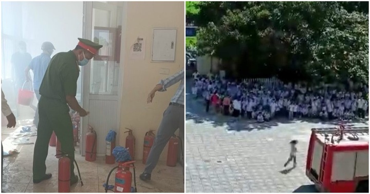 Vụ cháy trường tiểu học ở Hà Nội, sơ tán hàng trăm học sinh: Nguyên nhân ban đầu