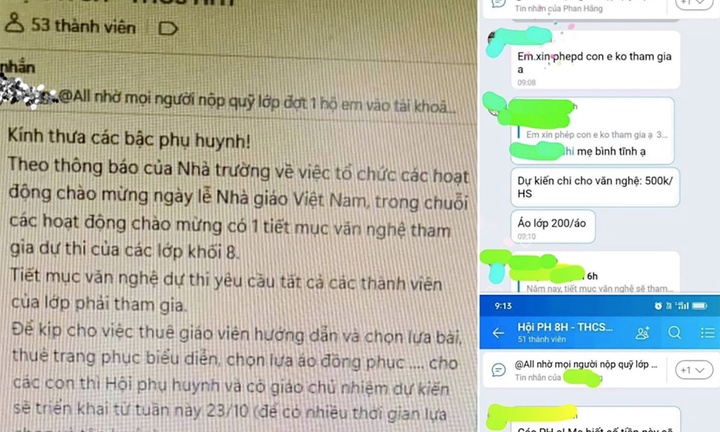 Vụ hội phụ huynh vận động thu 700.000 đồng/học sinh để tập văn nghệ mừng 20/11: Trưởng phòng GD&ĐT nói gì?