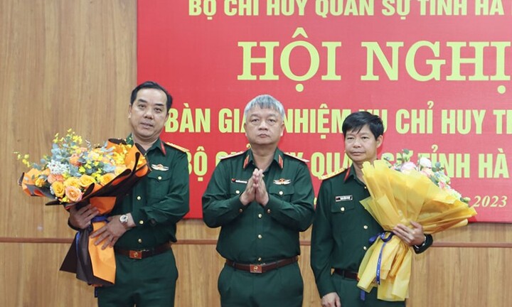 Bổ nhiệm nhân sự Bộ Tổng Tham mưu; giao nhiệm vụ Chỉ huy trưởng Bộ Chỉ huy Quân sự tỉnh