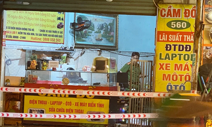 Điều tra vụ án mạng tại tiệm cầm đồ ở TP.HCM