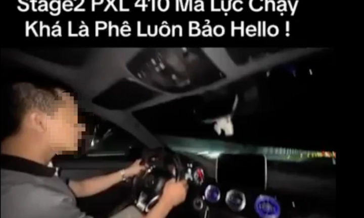 Xác minh thông tin tài xế lái Mercedes tốc độ 210km/h trên cao tốc Mỹ Thuận - Cần Thơ