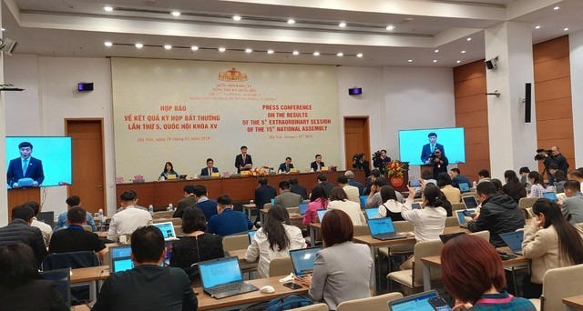 Kỳ họp bất thường lần thứ 5 của Quốc hội khóa XV thành công tốt đẹp