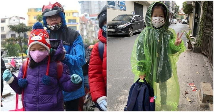 Trời rét 9,2 độ, học sinh mầm non, tiểu học ở Hà Nội tiếp tục được nghỉ học