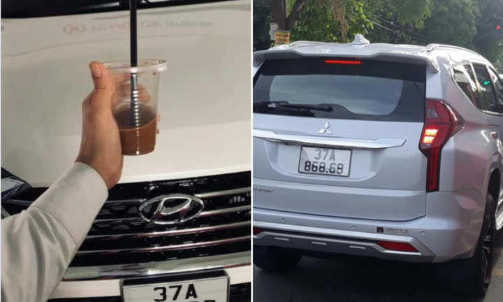 Xôn xao hình ảnh 2 ô tô cùng mang biển số 