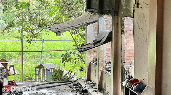 Cháy nhà tạm trong trường tiểu học, nữ sinh 12 tuổi con của bảo vệ và lao công tử vong