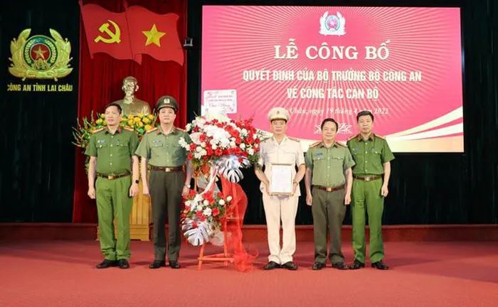 Phó Giám đốc Công an tỉnh Lai Châu vừa được bổ nhiệm là ai?
