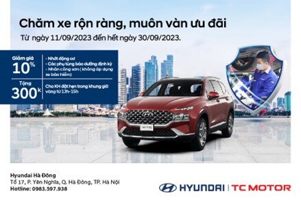 Chăm xe rộn ràng, muôn vàn ưu đãi