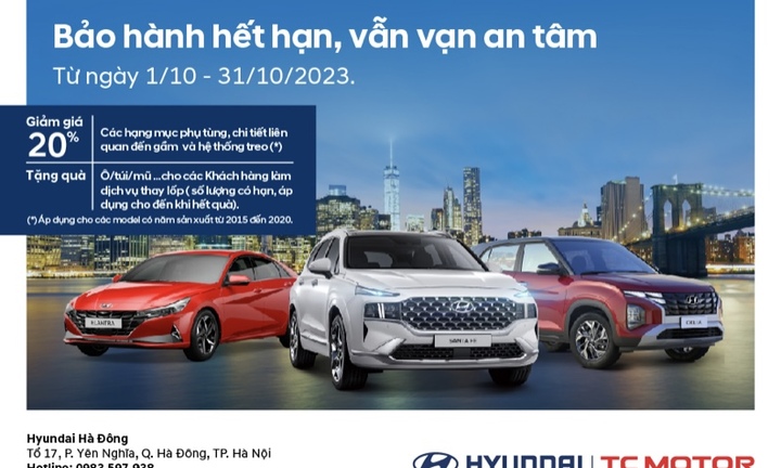 Bảo hành hết hạn, vẫn vạn an tâm