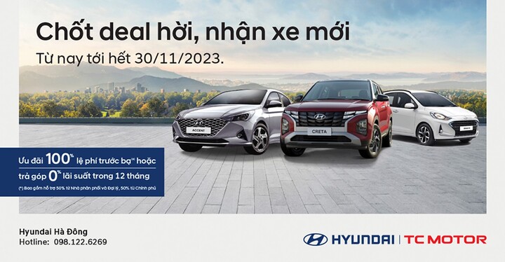 Chốt deal hời, nhận xe mới
