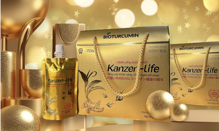 Nước uống dưỡng chất Kanzen life - Tặng sức khoẻ vàng, thay ngàn lời chúc
