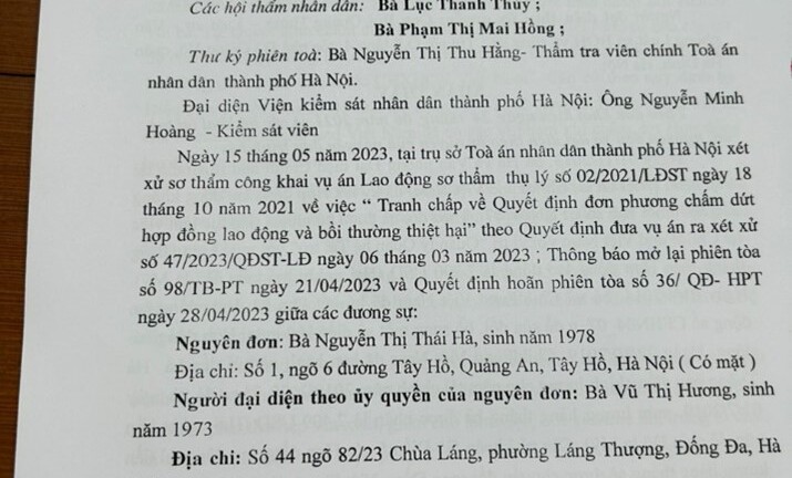 Vụ tranh chấp quyết định đơn phương chấm dứt HĐLĐ của ChildFund Việt Nam: Người trong cuộc nói gì?