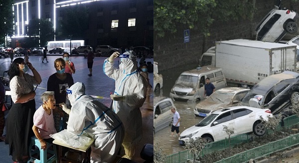 Trung Quốc: Vừa trải qua trận lũ nghìn năm có một, người dân Trịnh Châu lại trắng đêm xét nghiệm COIVD-19