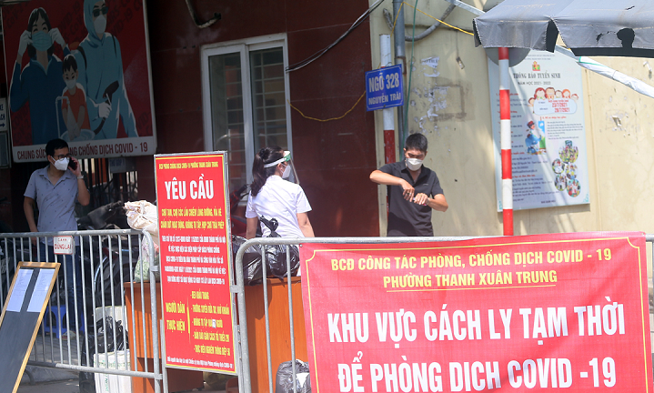 Tối 11/9, Hà Nội ghi nhận thêm 5 ca COVID-19