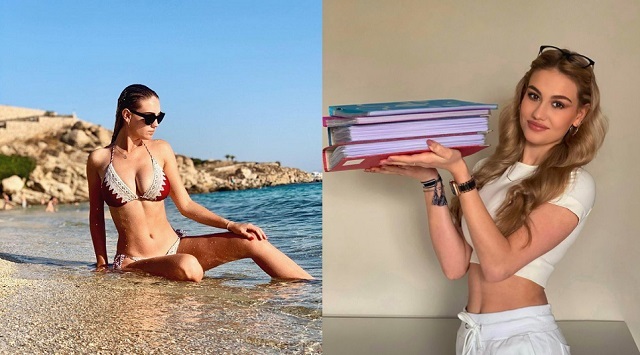 Vóc dáng nóng bỏng của cô giáo