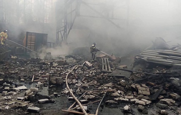 Nga: Nổ lớn tại nhà máy thuốc súng khiến 16 người thiệt mạng