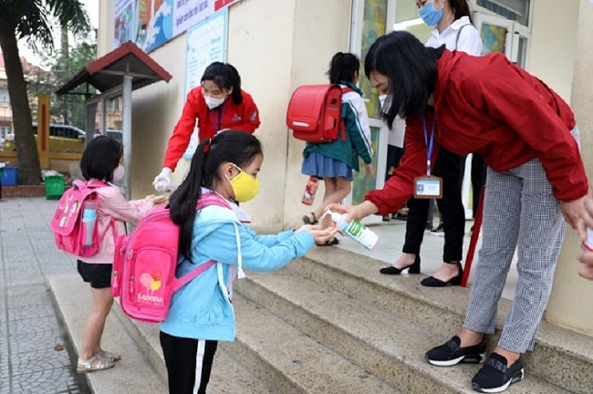 Hà Nội ban hành hướng dẫn phòng, chống dịch COVID-19 chuẩn bị đón học sinh trở lại trường