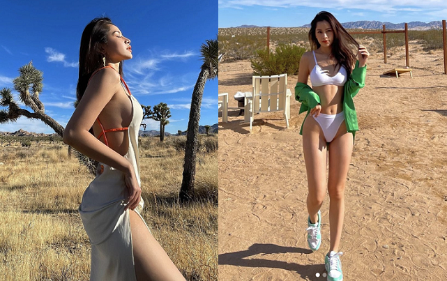 Tận bên Mỹ, Chi Pu vẫn 