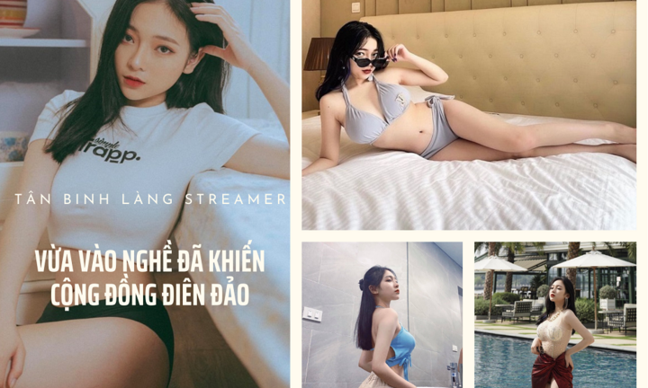 Tân binh làng streamer vừa vào nghề đã khiến cộng đồng điên đảo vì vẻ đẹp căng tràn, nóng bỏng