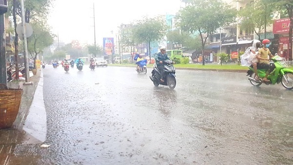 Tin tức dự báo thời tiết hôm nay 23/12: Nam Trung Bộ đến Nam Bộ có mưa rào