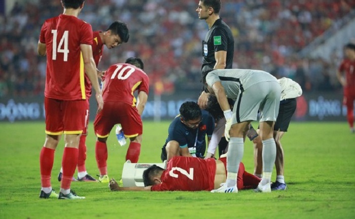 Chấn thương nghiêm trọng, Lê Văn Xuân phải chia tay SEA Games 31 sớm