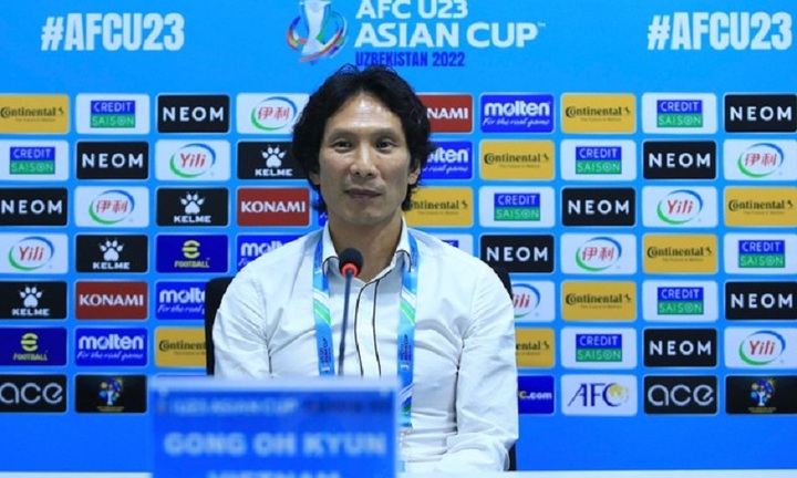 HLV Gong Oh-kyun: Trận nào U23 Việt Nam cũng thi đấu như những chiến binh