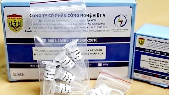Thu hồi số đăng ký lưu hành với kit xét nghiệm của công ty Việt Á