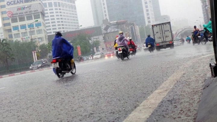 Tin tức dự báo thời tiết hôm nay 20/7: Hà Nội có mưa rào và dông, cục bộ có mưa to