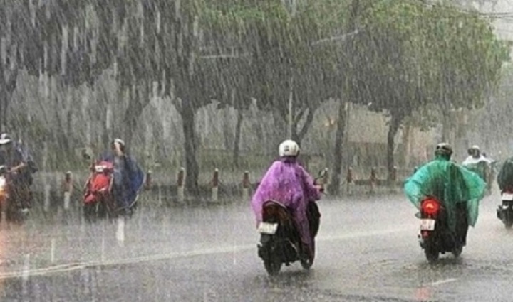 Tin tức dự báo thời tiết hôm nay 5/8: Hà Nội ngày mưa, có nơi mưa rất to