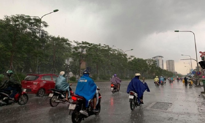 Tin tức dự báo thời tiết hôm nay 10/8: Hà Nội chiều có mưa rào và dông