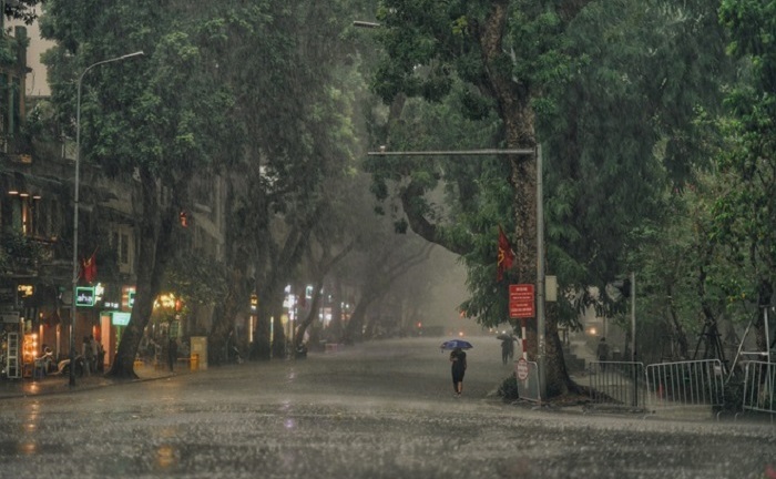 Tin tức dự báo thời tiết hôm nay 24/8: Hà Nội có mưa rào và dông