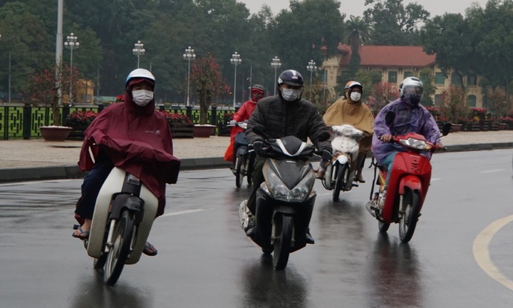 Tin tức dự báo thời tiết hôm nay 1/2: Hà Nội trời rét, có mưa nhỏ