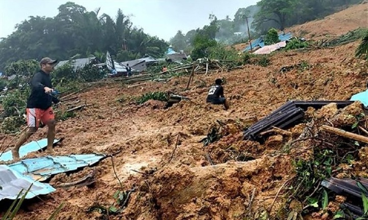 Thảm họa lở đất ở Indonesia: Số nạn nhân thiệt mạng tăng lên hơn 40 người