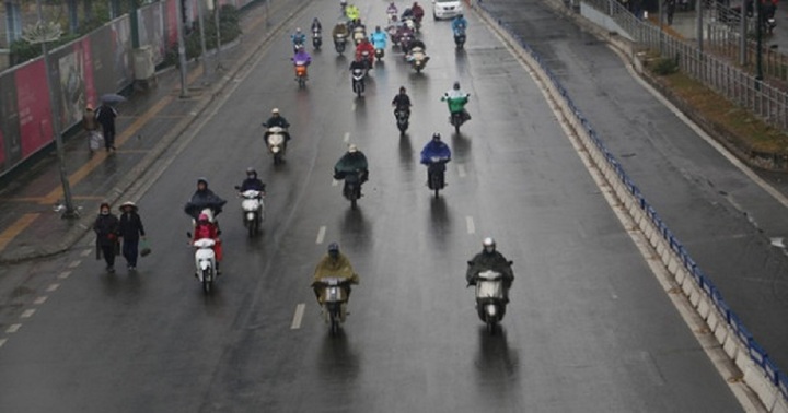 Tin tức dự báo thời tiết hôm nay 30/3: Hà Nội tiếp tục có mưa, đêm và sáng trời rét