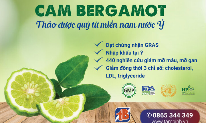 Đột phá mới giúp đẩy lùi bệnh mỡ máu cao từ chiết xuất Cam Địa Trung Hải