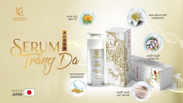 Chuyên gia nói gì về sản phẩm serum trắng da Nhật Bản của Linh Nhâm?