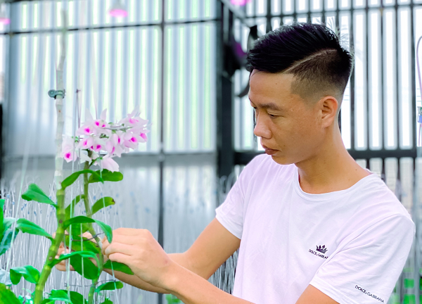 Vườn Lan Bảo Phạm với hàng trăm gốc lan đột biến quý hiếm nổi tiếng Đăk Nông