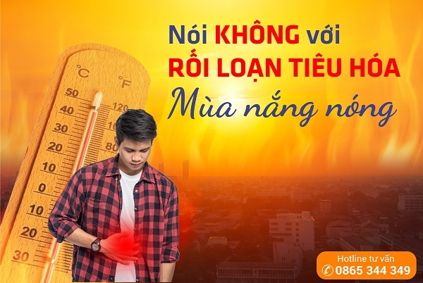 Rối loạn tiêu hóa gia tăng mùa nắng nóng – Đâu là giải pháp?