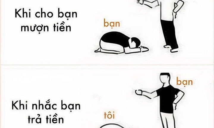 Liệu pháp để “trị” khi bạn thân biến mình thành con nợ