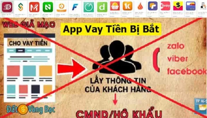 Tỉnh táo trước bẫy tín dụng đen khi vay tiền qua app 