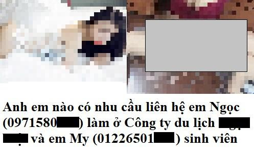 Chồng vay tín dụng đen, vợ và em gái bị tung ảnh nóng đòi nợ
