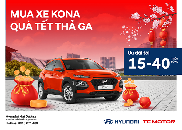 MUA XE KONA- QUÀ TẾT THẢ GA