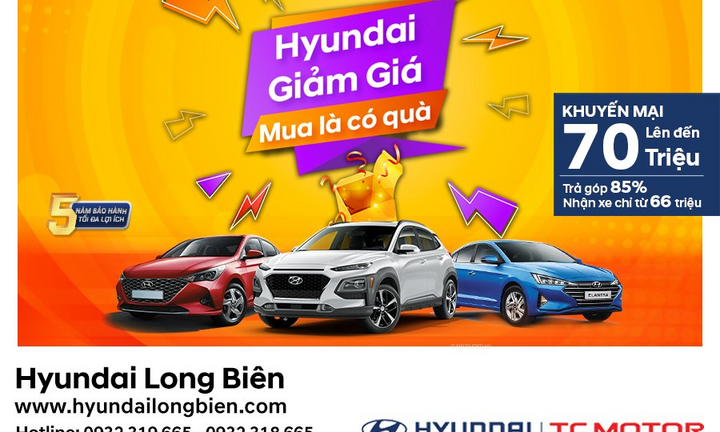 Hyundai Giảm Giá – Mua là có quà