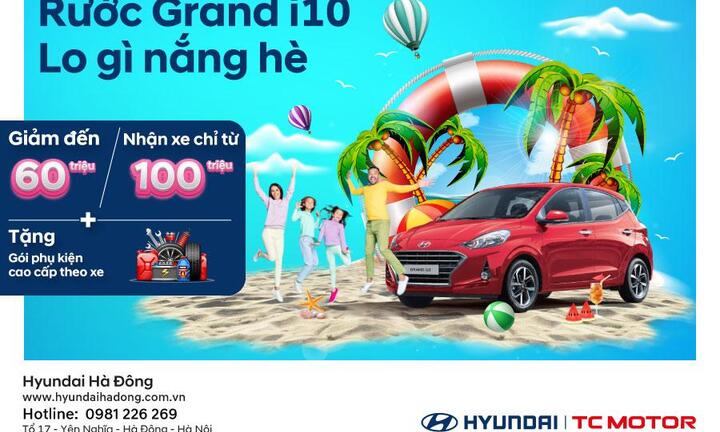Rước i10 - Lo gì nắng hè