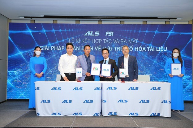 Lần đầu tiên, giải pháp toàn diện về lưu trữ vật lý kết hợp số hóa tài liệu được ra mắt bởi ALS và FSI