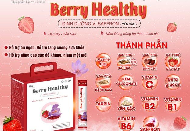 Berry Healthy – Sản phẩm dinh dưỡng đột phá của Công ty cổ phần quốc tế G24