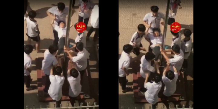 Hà Nội: Đình chỉ nhóm nam sinh bạo hành vào vùng kín của bạn học