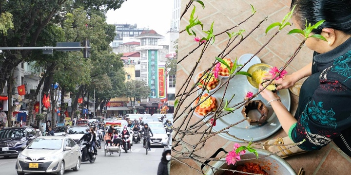 Không khí chiều 30 Tết: Hà Nội vẫn đông đúc, nhà nhà chuẩn bị đón Giao thừa