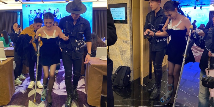 Thuý Diễm gặp nạn trước giờ ra mắt phim Trạm cứu hộ Trái tim