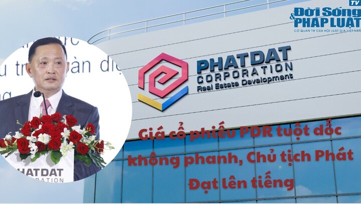 Giá cổ phiếu PDR tuột dốc không phanh, Chủ tịch Phát Đạt lên tiếng